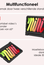NoXx NoXx iPad Mini 7 Kinderhoes Met Screenprotector - Zwart