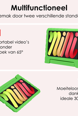 NoXx NoXx iPad Mini 7 Kinderhoes Met 2x Screenprotector - Groen