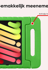 NoXx NoXx iPad Mini 7 Kinderhoes Met 2x Screenprotector - Groen