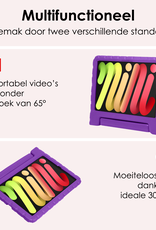 NoXx NoXx iPad Mini 7 Kinderhoes Met 2x Screenprotector - Paars