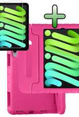 BASEY. BASEY. iPad Mini 7 Kinderhoes Met Screenprotector - Roze
