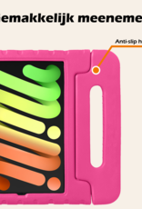 Nomfy Nomfy iPad Mini 7 Kinderhoes Met Screenprotector - Roze