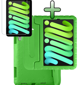 BASEY. BASEY. iPad Mini 7 Kinderhoes Met Screenprotector - Groen