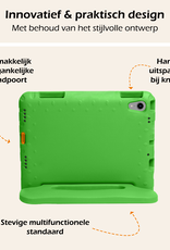 Nomfy Nomfy iPad Mini 7 Kinderhoes Met 2x Screenprotector - Groen