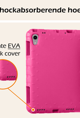 Nomfy Nomfy iPad Mini 7 Kinderhoes Met 2x Screenprotector - Roze