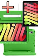 NoXx NoXx iPad Mini 7 Kinderhoes Met Screenprotector - Groen