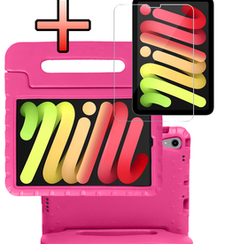 NoXx NoXx iPad Mini 7 Kinderhoes Met Screenprotector - Roze