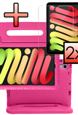NoXx NoXx iPad Mini 7 Kinderhoes Met 2x Screenprotector - Roze