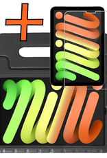 Nomfy Nomfy iPad Mini 7 Kinderhoes Met Screenprotector - Zwart