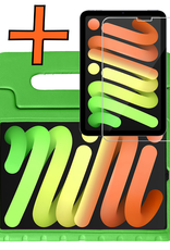 Nomfy Nomfy iPad Mini 7 Kinderhoes Met Screenprotector - Groen