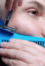 BASEY. Baardkam Baard Trimmer - Baard Kam Beard Shaper Baard Verzoging - Blauw