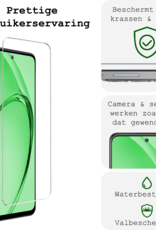 BASEY. BASEY. OPPO A80 Screenprotector Glas - 2 PACK