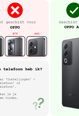 BASEY. BASEY. OPPO A80 Screenprotector Glas - 3 PACK