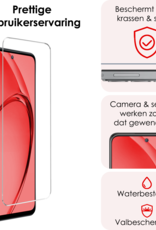 NoXx NoXx OPPO A80 Screenprotector Glas - 3 PACK