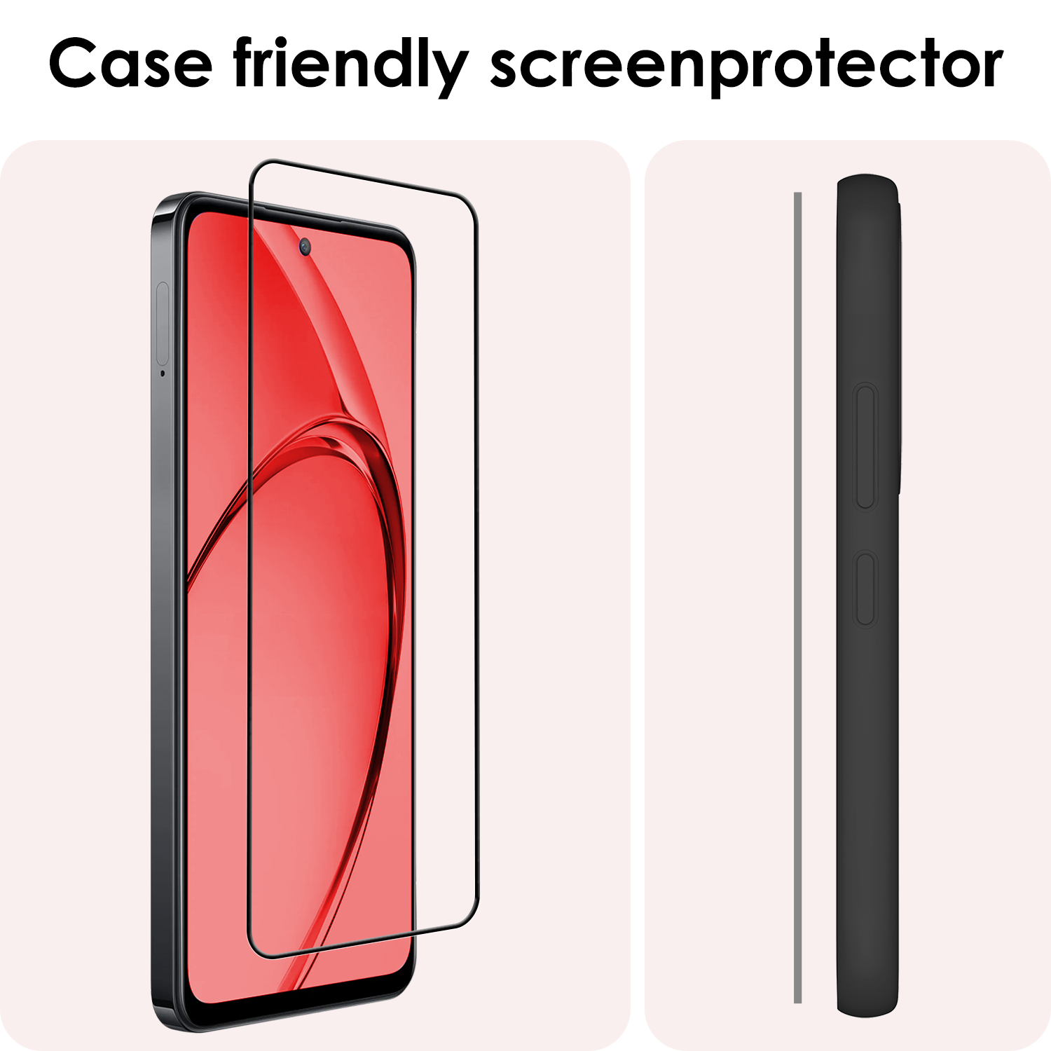 NoXx NoXx OPPO A80 Screenprotector Glas Full Cover