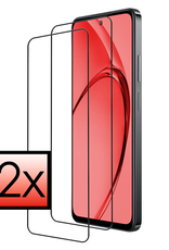 NoXx NoXx OPPO A80 Screenprotector Glas Full Cover - 2 PACK