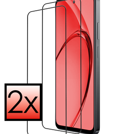 NoXx NoXx OPPO A80 Screenprotector Glas Full Cover - 2 PACK