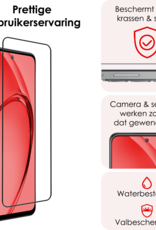 NoXx NoXx OPPO A80 Screenprotector Glas Full Cover - 2 PACK