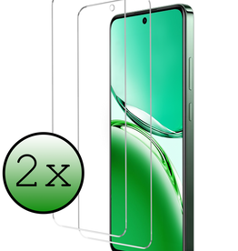 BASEY. BASEY. OPPO Reno 12F Screenprotector Glas - 2 PACK