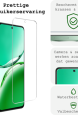 BASEY. BASEY. OPPO Reno 12F Screenprotector Glas - 2 PACK