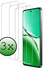 BASEY. BASEY. OPPO Reno 12F Screenprotector Glas - 3 PACK