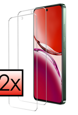 NoXx NoXx OPPO Reno 12F Screenprotector Glas - 2 PACK