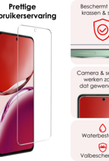 NoXx NoXx OPPO Reno 12F Screenprotector Glas - 3 PACK