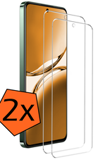 Nomfy Nomfy OPPO Reno 12F Screenprotector Glas - 2 PACK