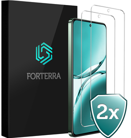 Forterra Forterra OPPO Reno 12F Screenprotector Glas - 2 PACK