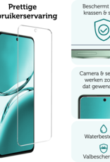Forterra Forterra OPPO Reno 12F Screenprotector Glas - 3 PACK