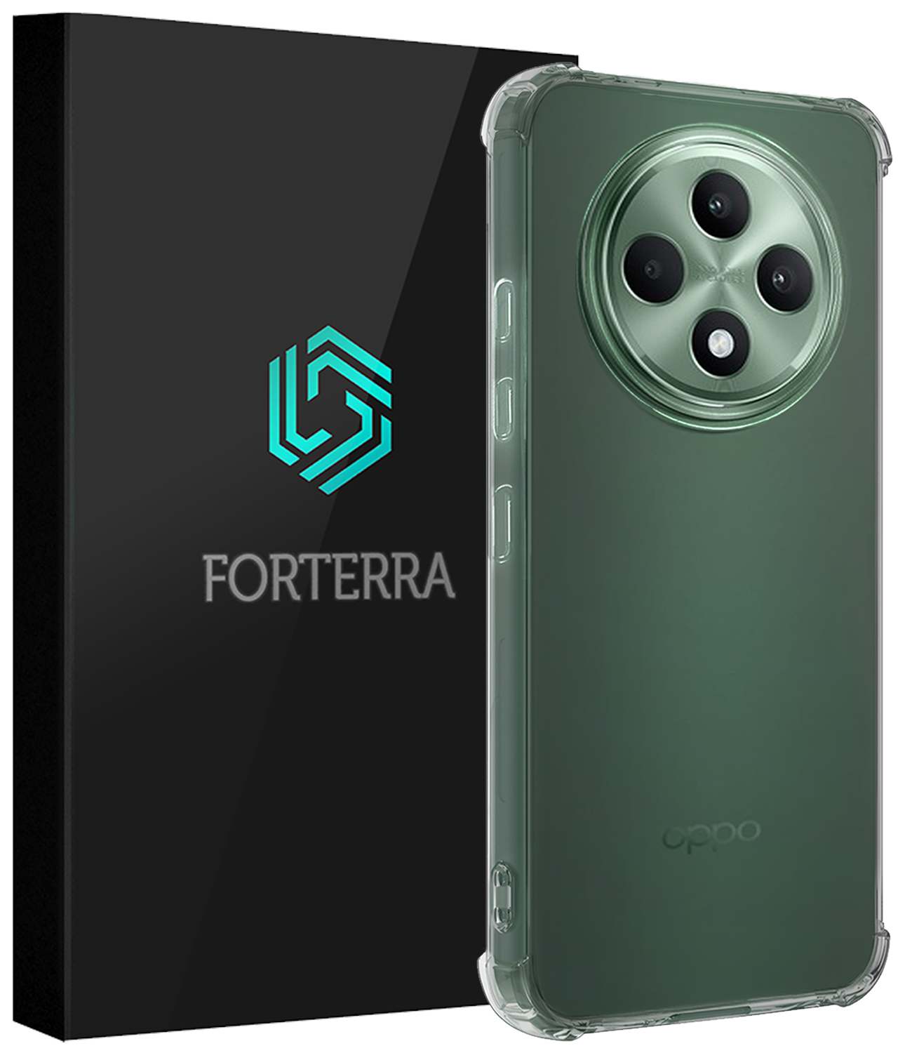Forterra Forterra OPPO Reno 12F Hoesje Shockproof - Transparant