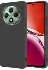 NoXx NoXx OPPO Reno 12F Hoesje Siliconen - Zwart
