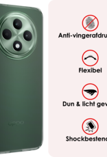 NoXx NoXx OPPO Reno 12F Hoesje Siliconen - Transparant