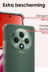 NoXx NoXx OPPO Reno 12F Hoesje Shockproof Met 2x Screenprotector