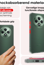 NoXx NoXx OPPO Reno 12F Hoesje Shockproof Met Screenprotector