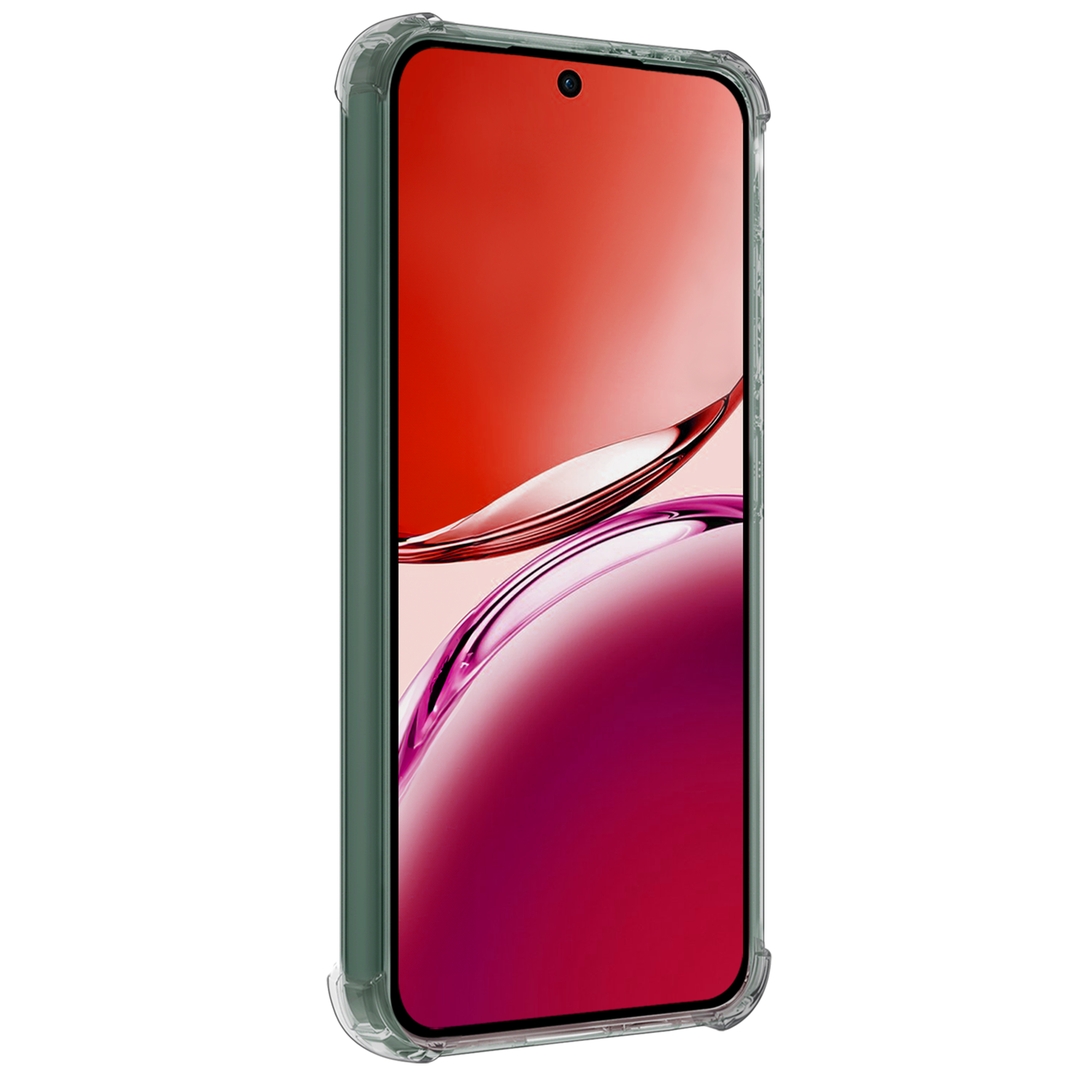 NoXx NoXx OPPO Reno 12F Hoesje Shockproof - Transparant - 2 PACK