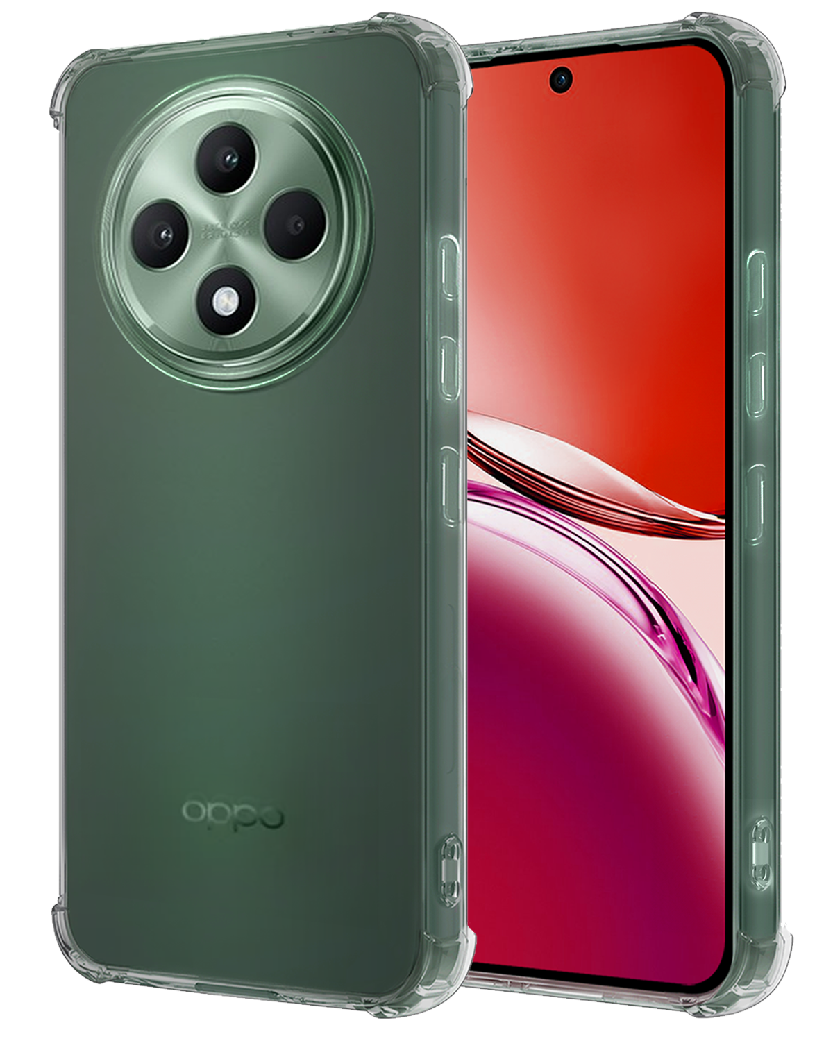 NoXx NoXx OPPO Reno 12F Hoesje Shockproof - Transparant