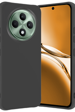 Nomfy Nomfy OPPO Reno 12F Hoesje Siliconen - Zwart