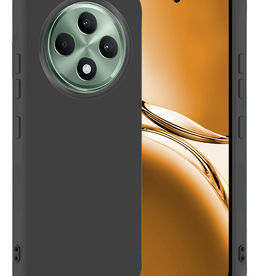 Nomfy Nomfy OPPO Reno 12F Hoesje Siliconen - Zwart