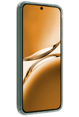 Nomfy Nomfy OPPO Reno 12F Hoesje Siliconen Met 2x Screenprotector - Transparant