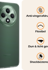 Nomfy Nomfy OPPO Reno 12F Hoesje Siliconen - Transparant - 2 PACK