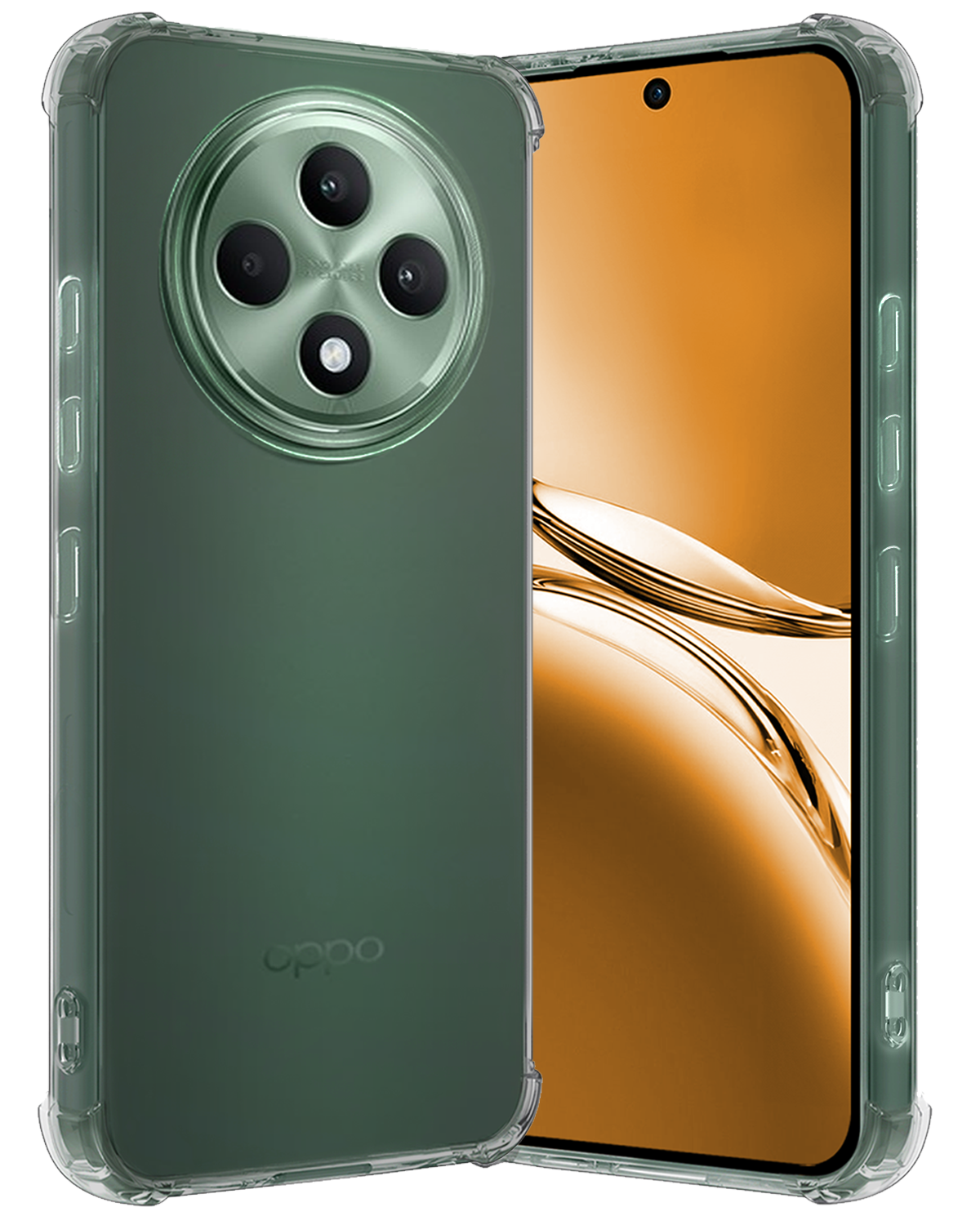 Nomfy Nomfy OPPO Reno 12F Hoesje Shockproof - Transparant