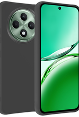 BASEY. BASEY. OPPO Reno 12F Hoesje Siliconen - Zwart