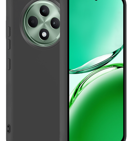 BASEY. BASEY. OPPO Reno 12F Hoesje Siliconen - Zwart