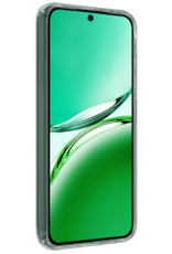 BASEY. BASEY. OPPO Reno 12F Hoesje Siliconen Met Screenprotector - Transparant