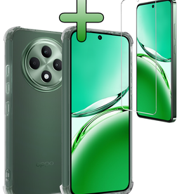 BASEY. BASEY. OPPO Reno 12F Hoesje Shockproof Met Screenprotector