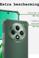 BASEY. BASEY. OPPO Reno 12F Hoesje Shockproof Met 2x Screenprotector