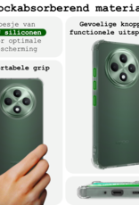 BASEY. BASEY. OPPO Reno 12F Hoesje Shockproof Met 2x Screenprotector