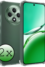 BASEY. BASEY. OPPO Reno 12F Hoesje Shockproof - Transparant - 2 PACK