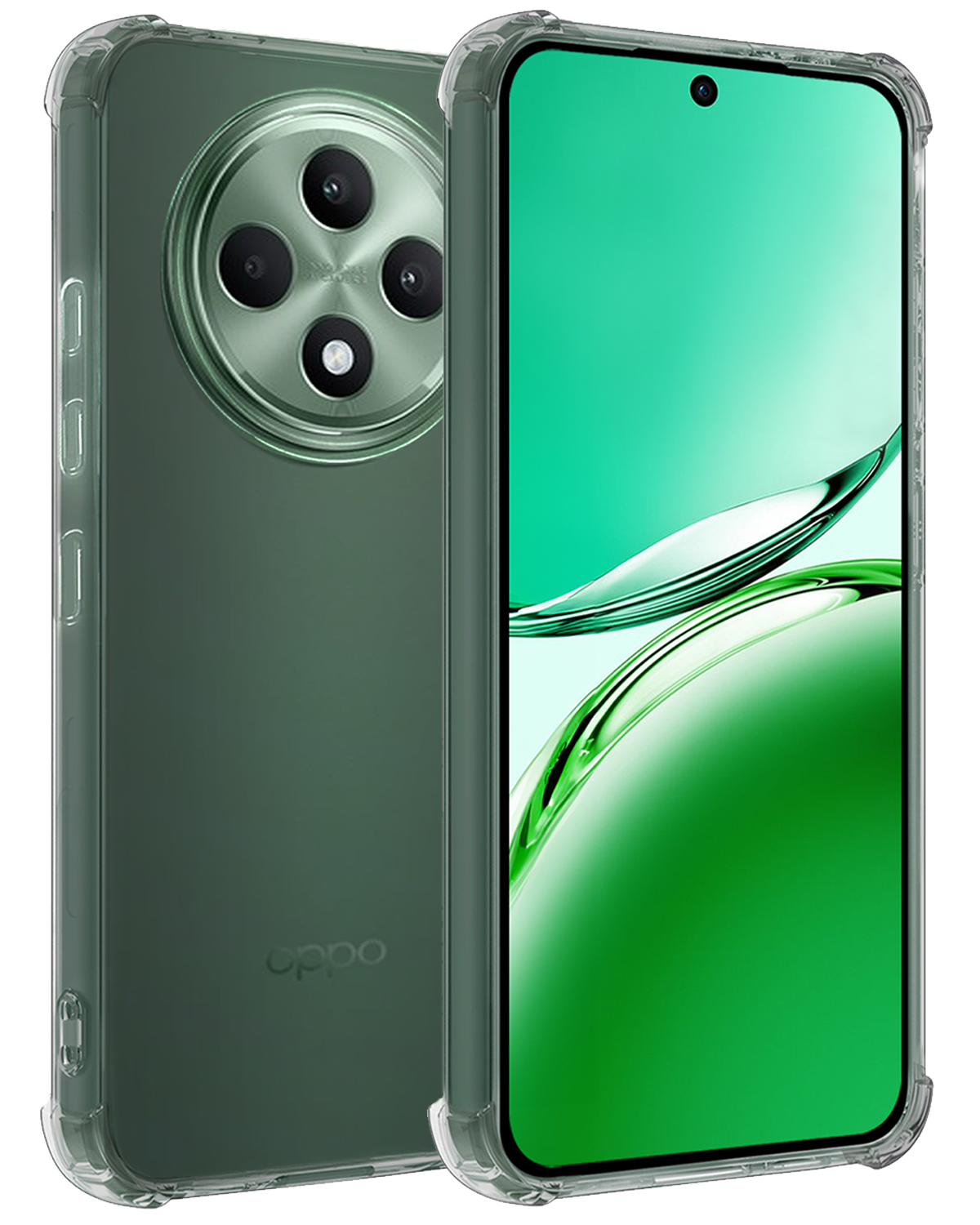 BASEY. BASEY. OPPO Reno 12F Hoesje Shockproof - Transparant